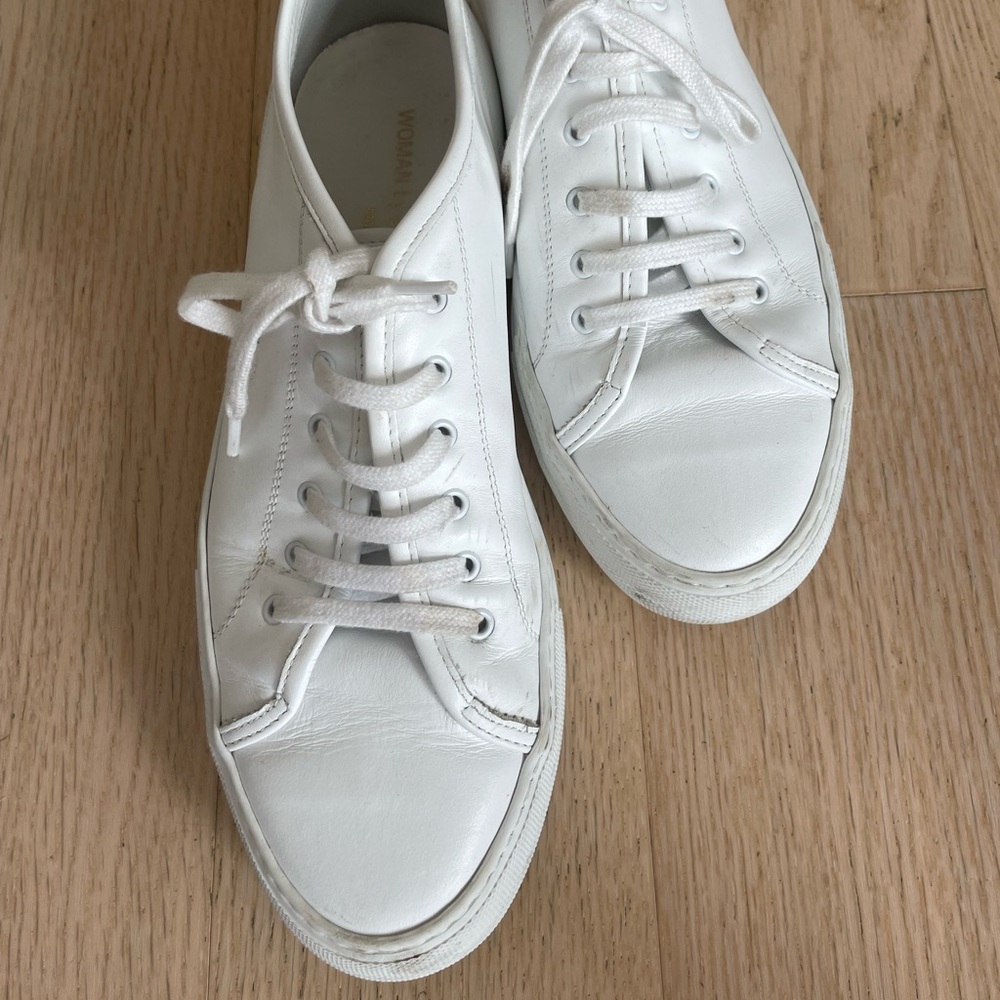 Woman’s Common Project Low Platform Super Sneaker… - image 2